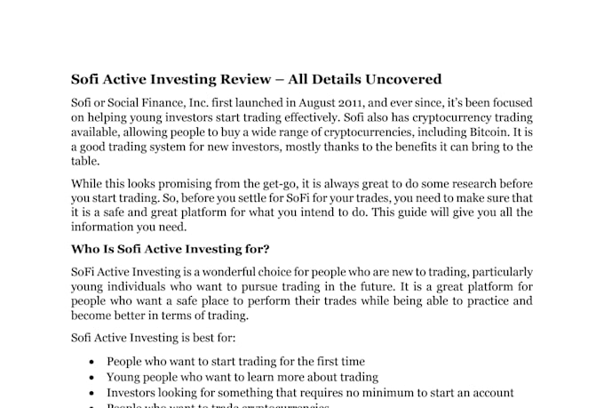 write expert SEO finance articles and personal finance blogs